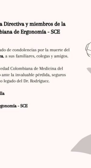 Condolencias  Dr. Cástulo Rodríguez Correa